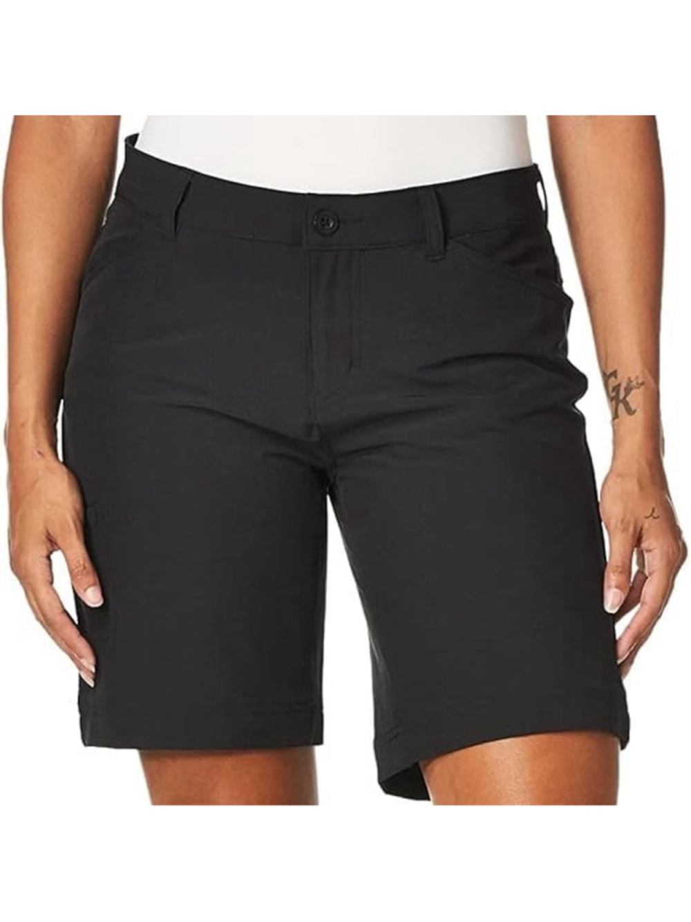 NWT Women’s Dickies Performance Workwear Black Shorts Cooling-IQ